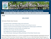 Tablet Screenshot of pinellasmasternaturalists.org